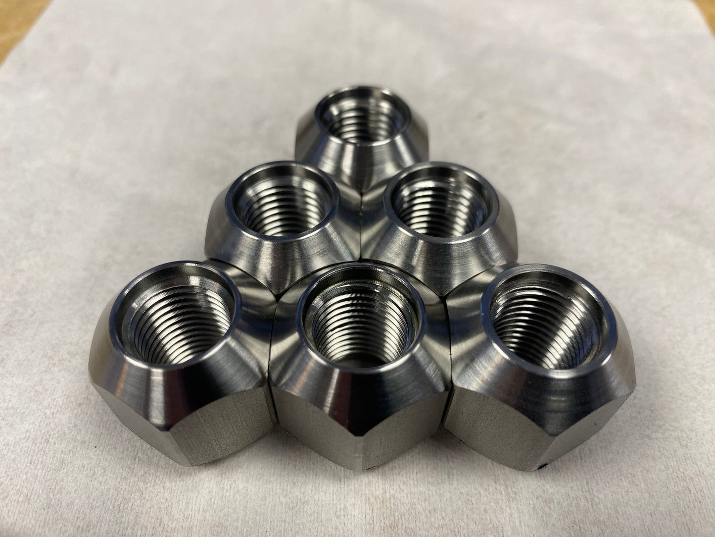 20 x Stainless Steel Wheel Nuts - Series 1, 2 and early Series 2a Land Rovers (3277)