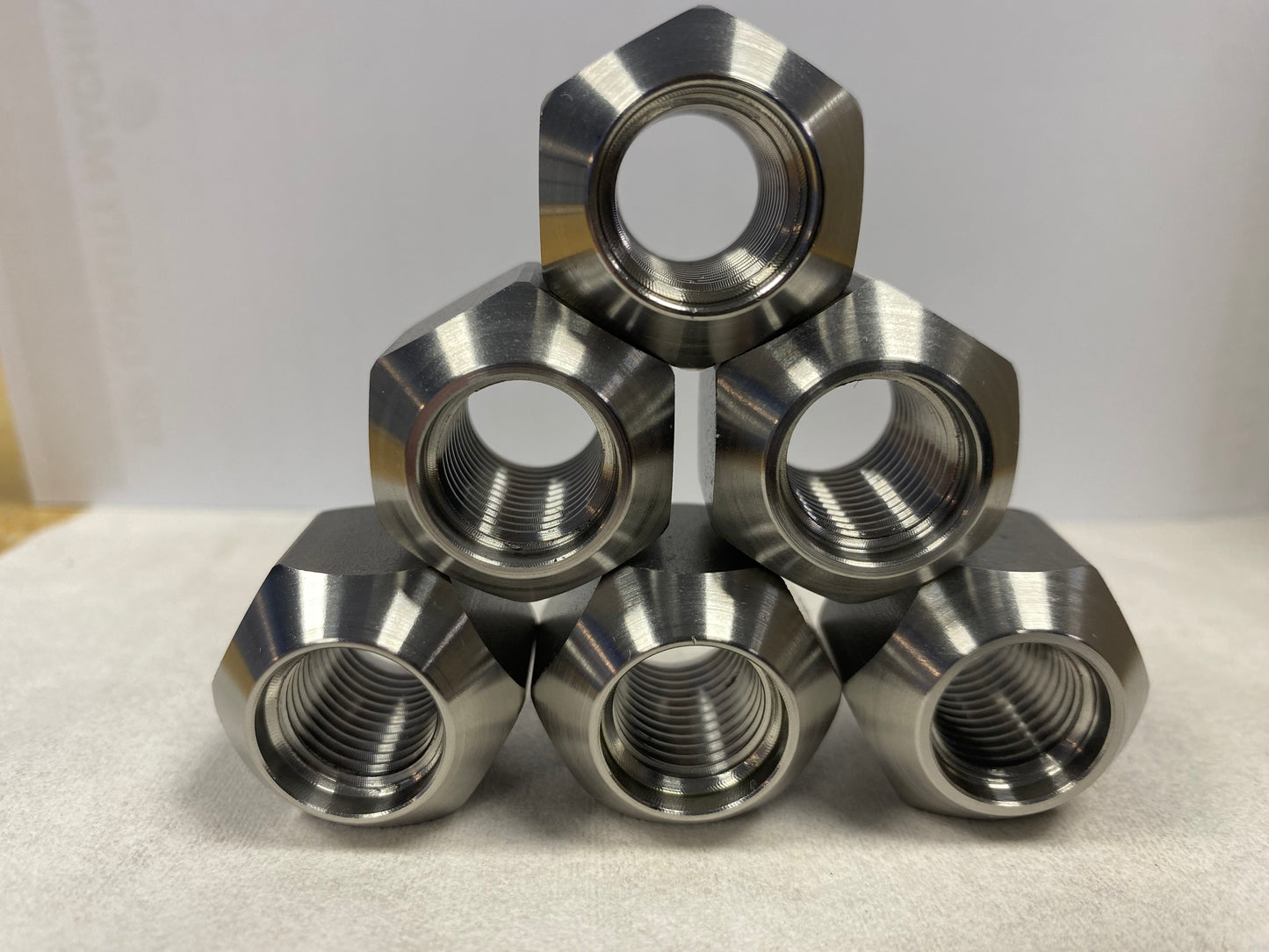 20 x Stainless Steel Wheel Nuts - Series 1, 2 and early Series 2a Land Rovers (3277)